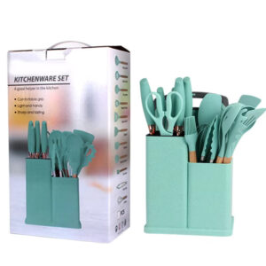 Silicone Cooking Utensil & Chef Knife Set